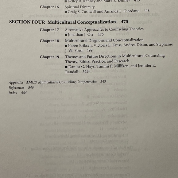 Developing Multicultural Counseling Competence A Systems Approach 2nd
Ed. Erford - Picture 9 of 14